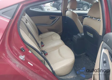 2012 Hyundai Elantra Limited (Ulsan Plant) из США, поврежденный, VIN KMHDH4AE2CU359256